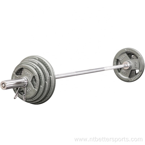 standard cast iron barbell weight plate